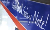 Madryt: Stacja Sol Galaxy Note, czyli nowy sponsor Metra.