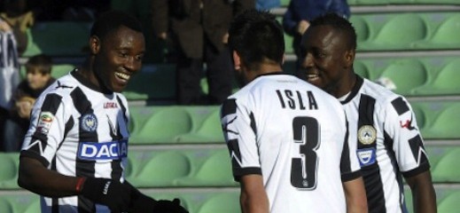 Isla i Asamoah w Juventusie za 18 mln?