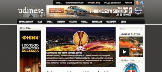 Udinese.pl 2.0 – nowa wersja strony na nowy sezon